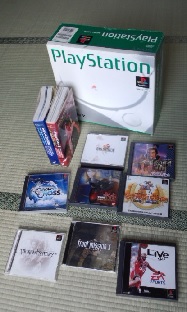 初代プレステとゲームソフトたち